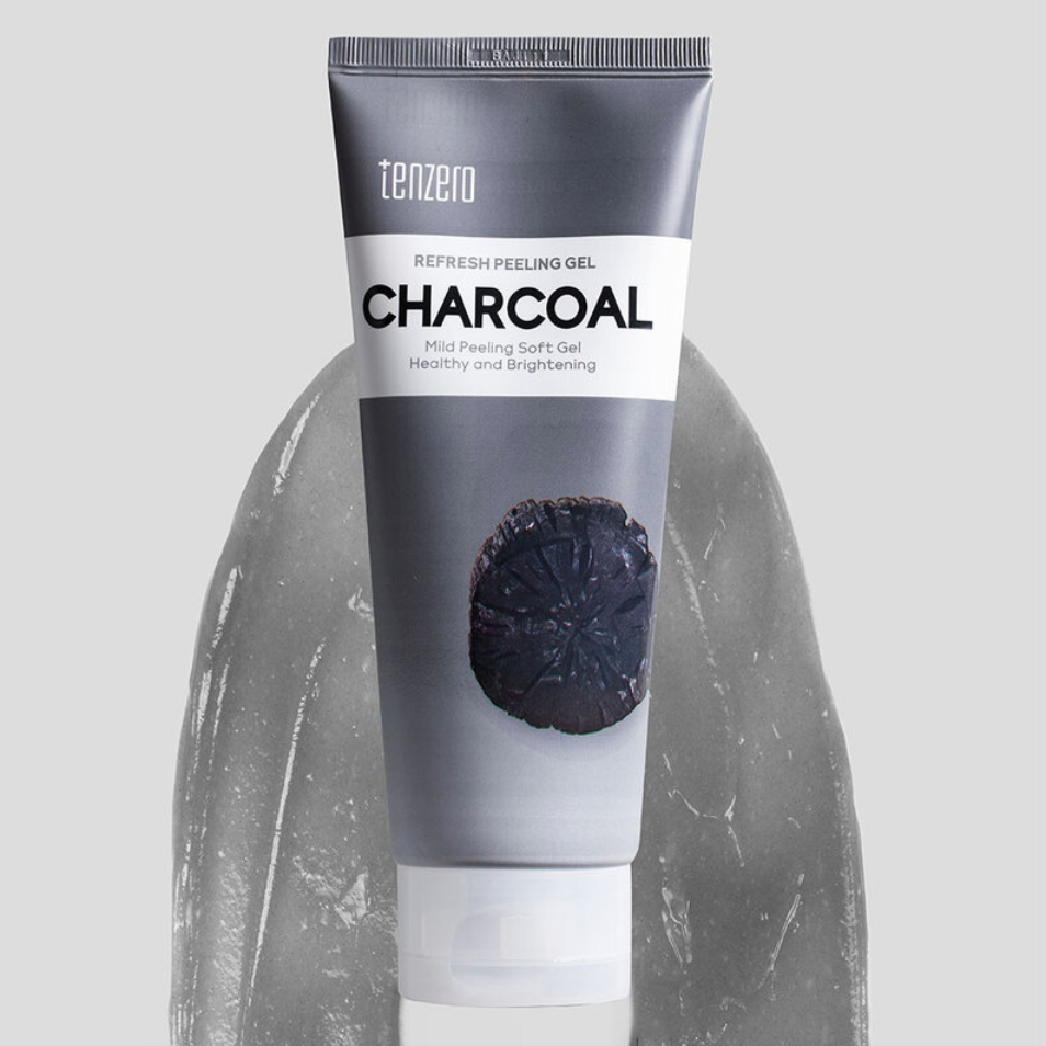Tenzero Refreshing Peeling Gel Charcoal x180ml
