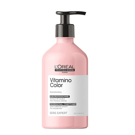 L'Oréal Paris Professionnel Serie Expert Après-Shampooing Resvératrol Vitamino Color - 500 ml