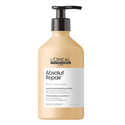L'Oréal Professionnel Serie Expert Absolut Repair Shampooing – Quinoa Or + Protéine (500 ml)