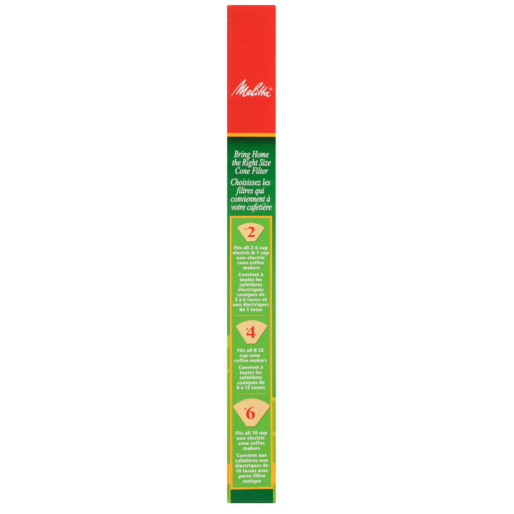 Filtres à café Melitta Super Premium #6 – Paquet de 40
