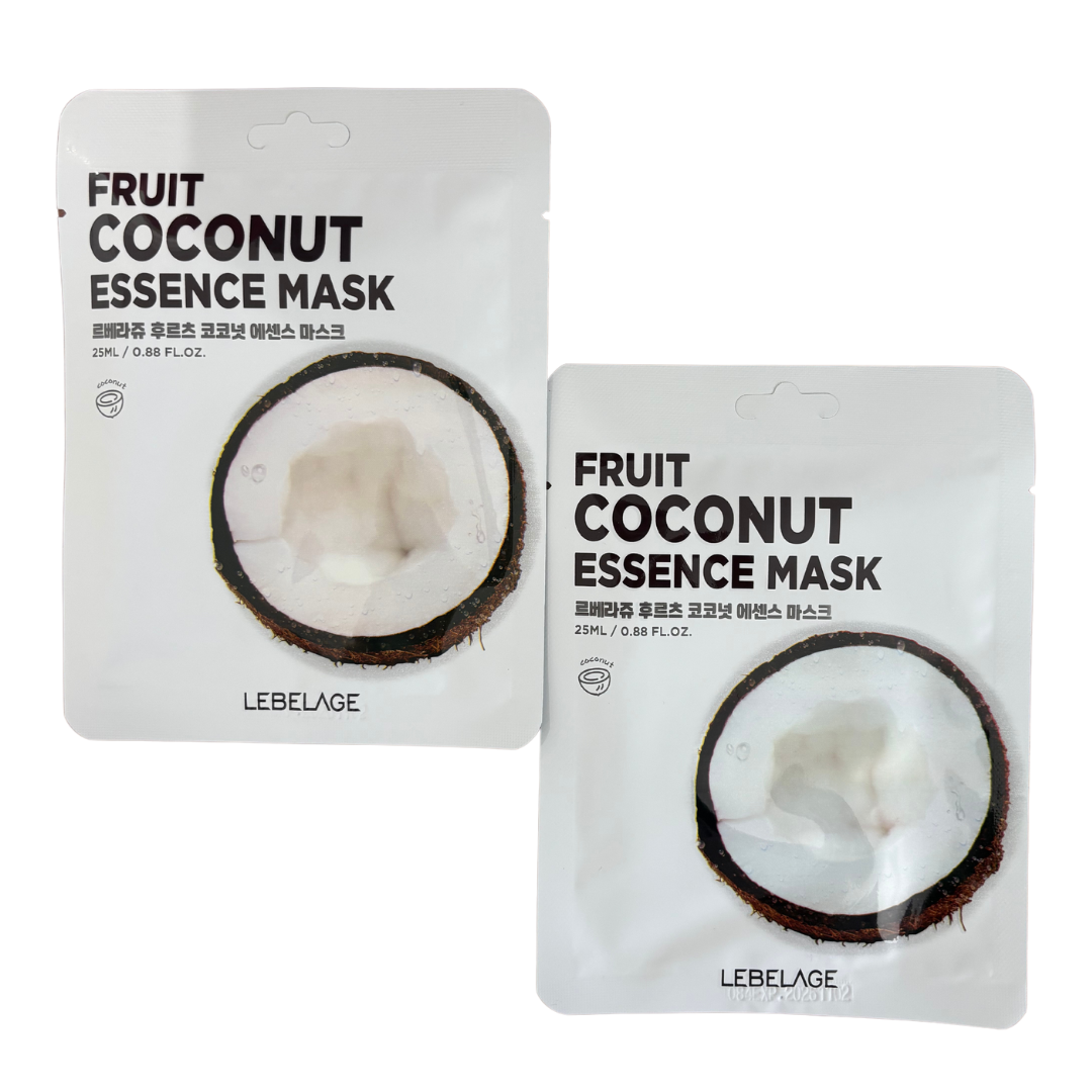 Masque Essence Fruit Coco Lebelage X25ml Pack x 10
