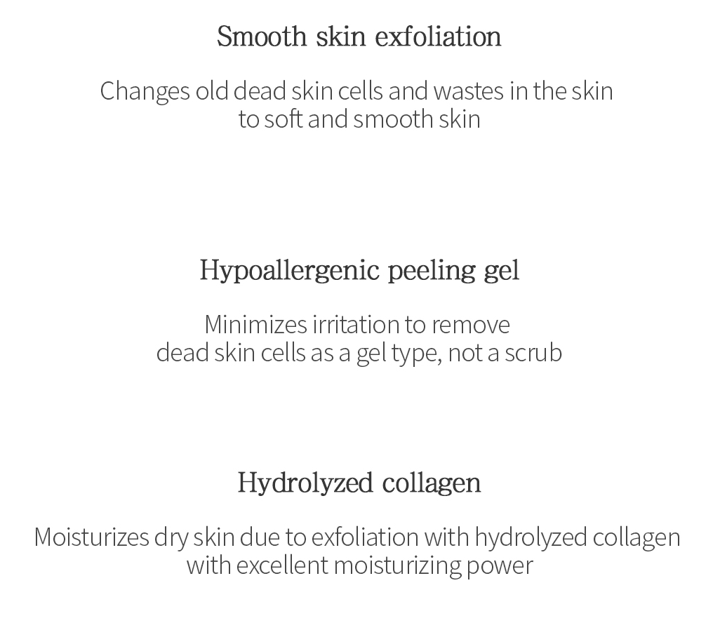 TENZERO Gel Peeling Rafraîchissant Collagène - 180 ml